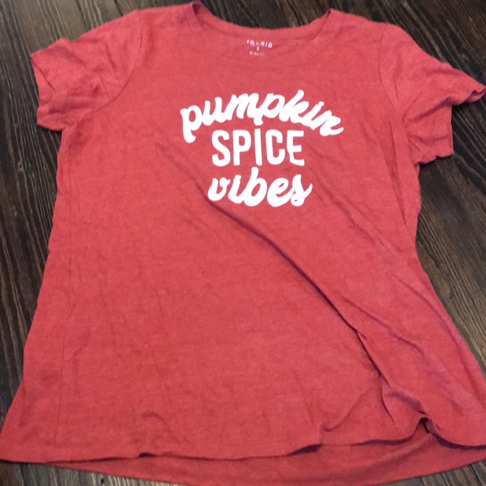 Fall orange torrid tee